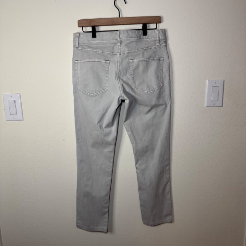 James Perse Standard Five Pocket Heavy Brushed Twill Pants Men's 30 Grey - Picture 3 of 5